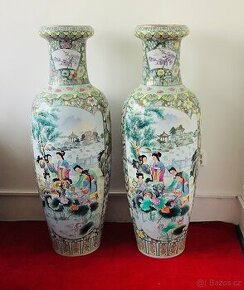 Starožitné Čínské Vázy 155cm - 1