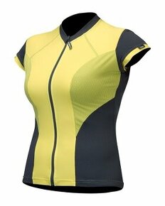 Žlutý dámský cyklistický dres KALAS vel. S - 1