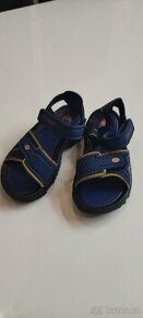 Dětské gumové sandály na suchý zip, vel. 24