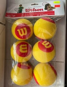 Zabalené míče na dětský tenis