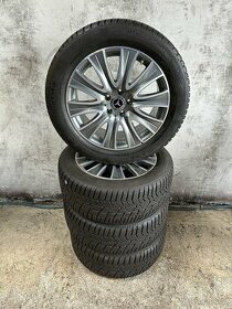 Kompletní Alu Mercedes S 5x112 r18 + 245/50 R18 zimní ContI - 1