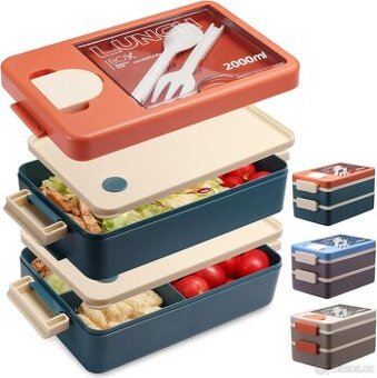KingCorey Lunch Box 2000 ml, jídelní - svačinový box