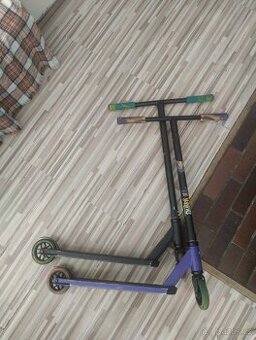 2 dětský freestyle koloběžky metál do 140cm - 1