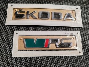 Nápis Škoda RS