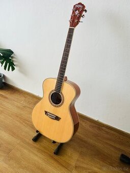 Washburn WG7S-A-U Natural Akustická kytara Jumbo