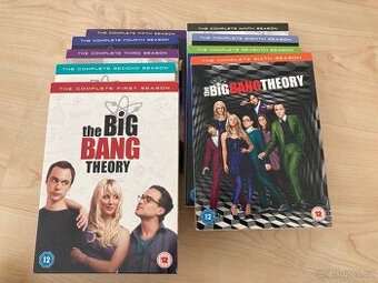 DVD Big Bang Theory 1-9 serie. English audio