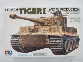 Tank TIGER I - obě verze + lepty 1:35