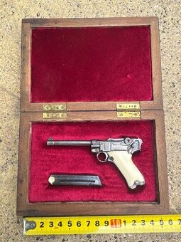 VZÁCNÁ MINIATURKA Mauser P08 , Parabellum P08
