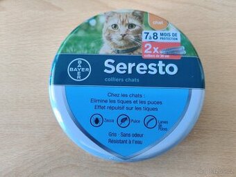 Antiparazitní obojek pro kočky Foresto (Seresto)
