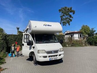 Prodej rodinného obytného vozu Miller, Fiat Ducato 2.8JTD