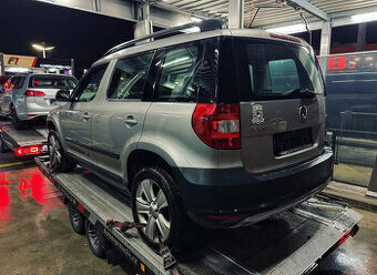 Vůz na náhradní díly Škoda Yeti 5L r.v. 2013 CFHF NFQ LF8H - 1
