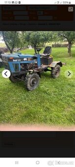 Traktor malotraktor domácí výroby 4x4