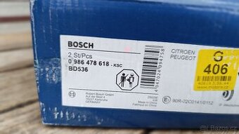 Brzdové destičky a kotouče Bosch na Citroen