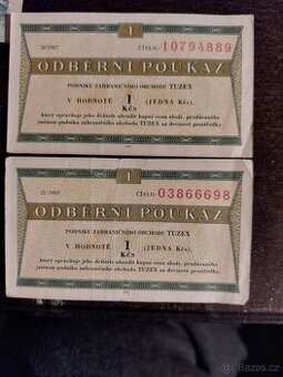 Tuzexové poukázky