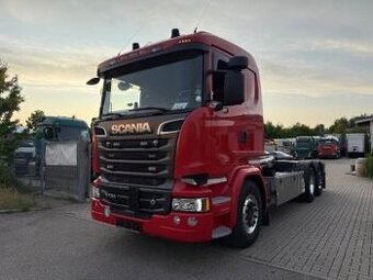 Scania R730 V 8 Hakovy nosič Hyva 20.57