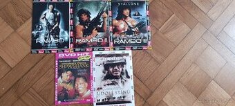 DVD Filmy (Rambo).