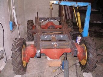 Malotraktor domácí výroby 4 x 4