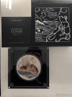 Lunar Series III – Year of the Mouse 2020 Color Gold Privy M