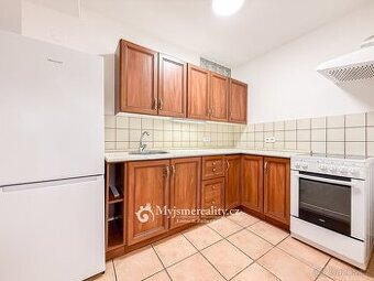Pronájem vybaveného cihlového bytu 2+kk, 46 m², ul. Chelčick