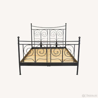 Rám kovové postele 180x200 + rošty