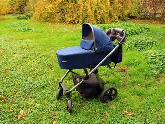 Kočárek ESPIRO HUSKY XL 2022 Navy 203 + zimní výbava - 1