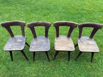 Židle z masivu 4x