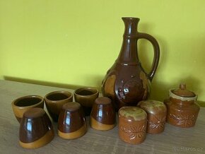 retro keramicka souprava