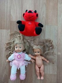 Retro panenky + plyšák