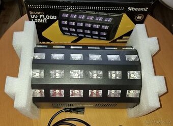 Světelný efekt BeamZ BUV463 – LED UV Flood – téměř nový