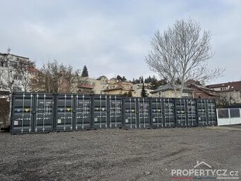 Pronájem skladu v kontejnerech 28m2, Branická, Praha 4
