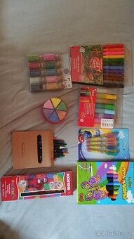 Pastelky, fixy, jiné