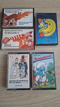 Prodám staré audiokazety pohádek a písní