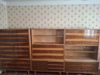 retro obývací stěna