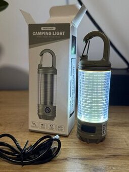 LED Multifunkční Přenosná Kempingová Světlo
