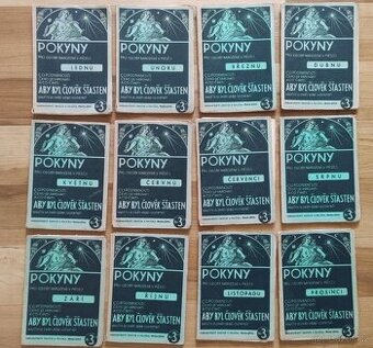 Starožitné knížky - 12 dílů: Pokyny aby byl člověk šťastný.