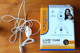 Webová kamera Live Cam Chat IM, USB + mikrofon