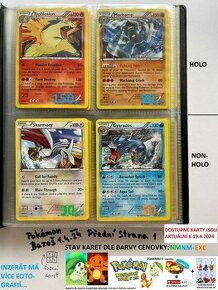 Kusové karty TCG Pokémon STARÉ 5-10LET