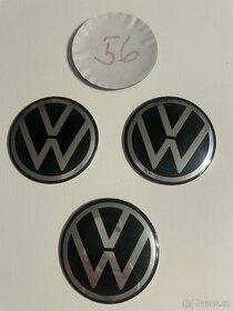 Středové pokličky / samolepky alu kol VW - NEW logo