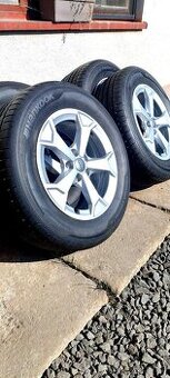 Alu kola Audi 215/65/r17 Nové letní pneu - TOP