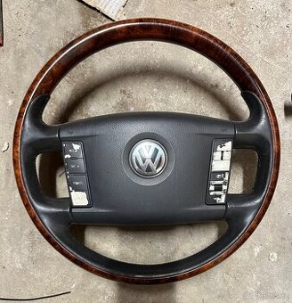 Dřevěný multifunkční volant pro VW Touareg