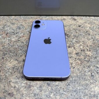 iPhone 12 mini 64GB, 100% baterie (rok záruka)