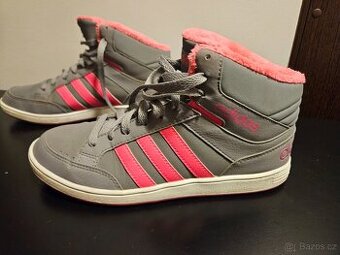adidas - dětské dívčí kotníkové boty, velikost 37