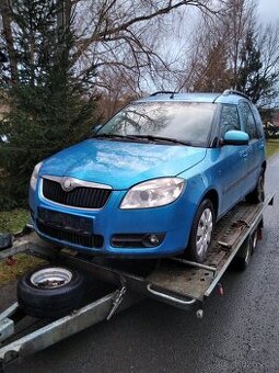 nd z škoda roomster 1.2tdi cfw 125000km modrá zelená černá - 1