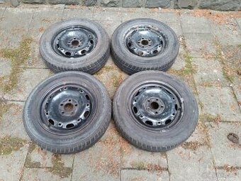 Plechové disky R14 + 1 pneumatika