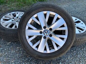 Alu orig letní sada VW 5x112 6,5J ET50 205/55 R16 (91V) 2022