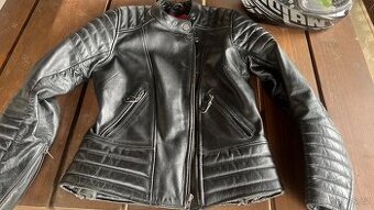 Dámská kožená bunda na moto 4SR vel.36