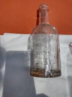 Německá lahe od sodovky hodně stará poškozená