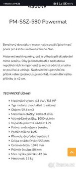 Benzínový lodní motor