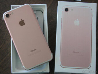 IPHONE 7  / 32 GB .  ROSE GOLD . ZÁRUKA