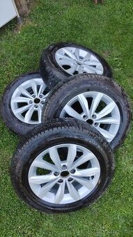 VW ALU R15 5x100 celoroční pneu